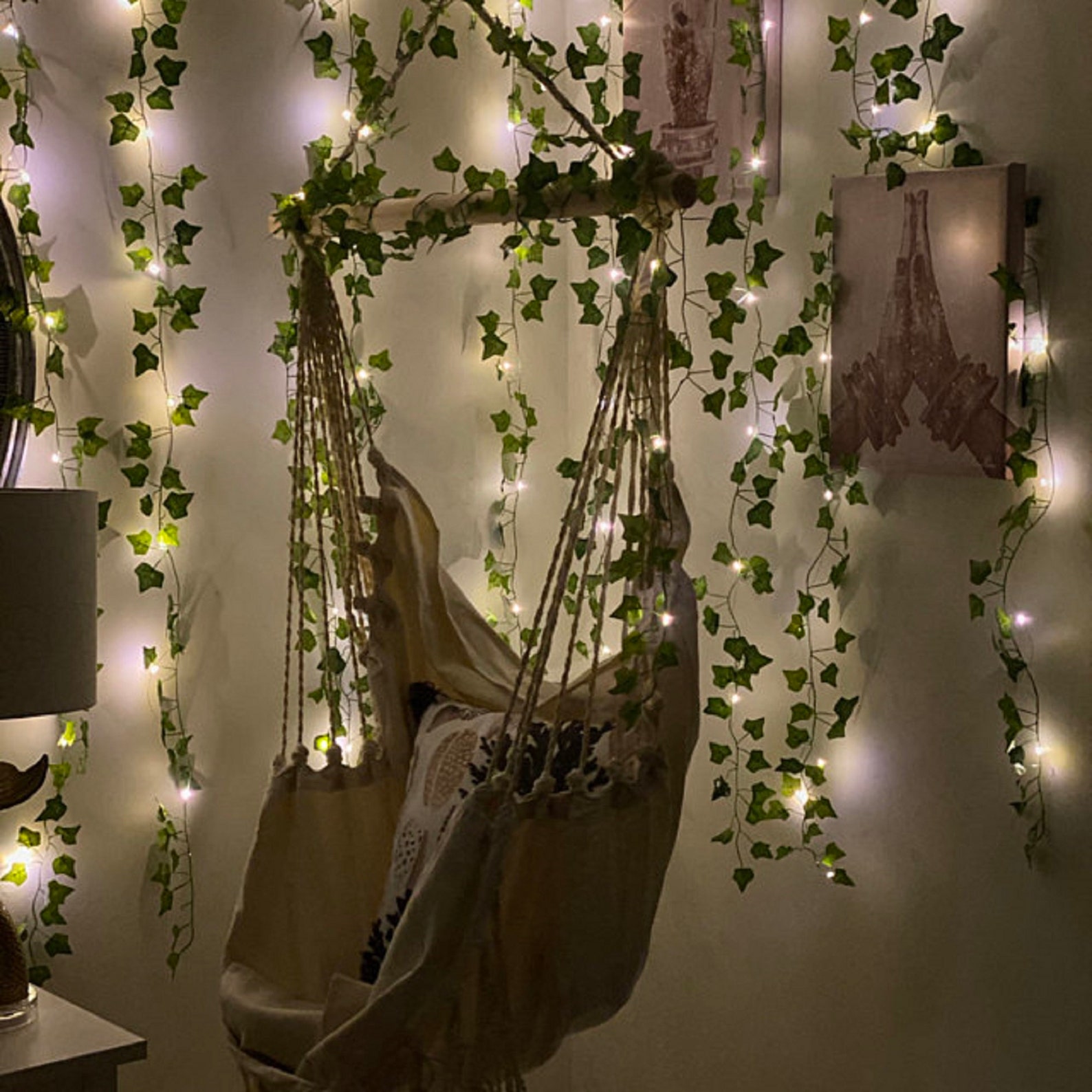 10 pcs Artificial Ivy String Light Fake Ivy Leave Vine Etsy