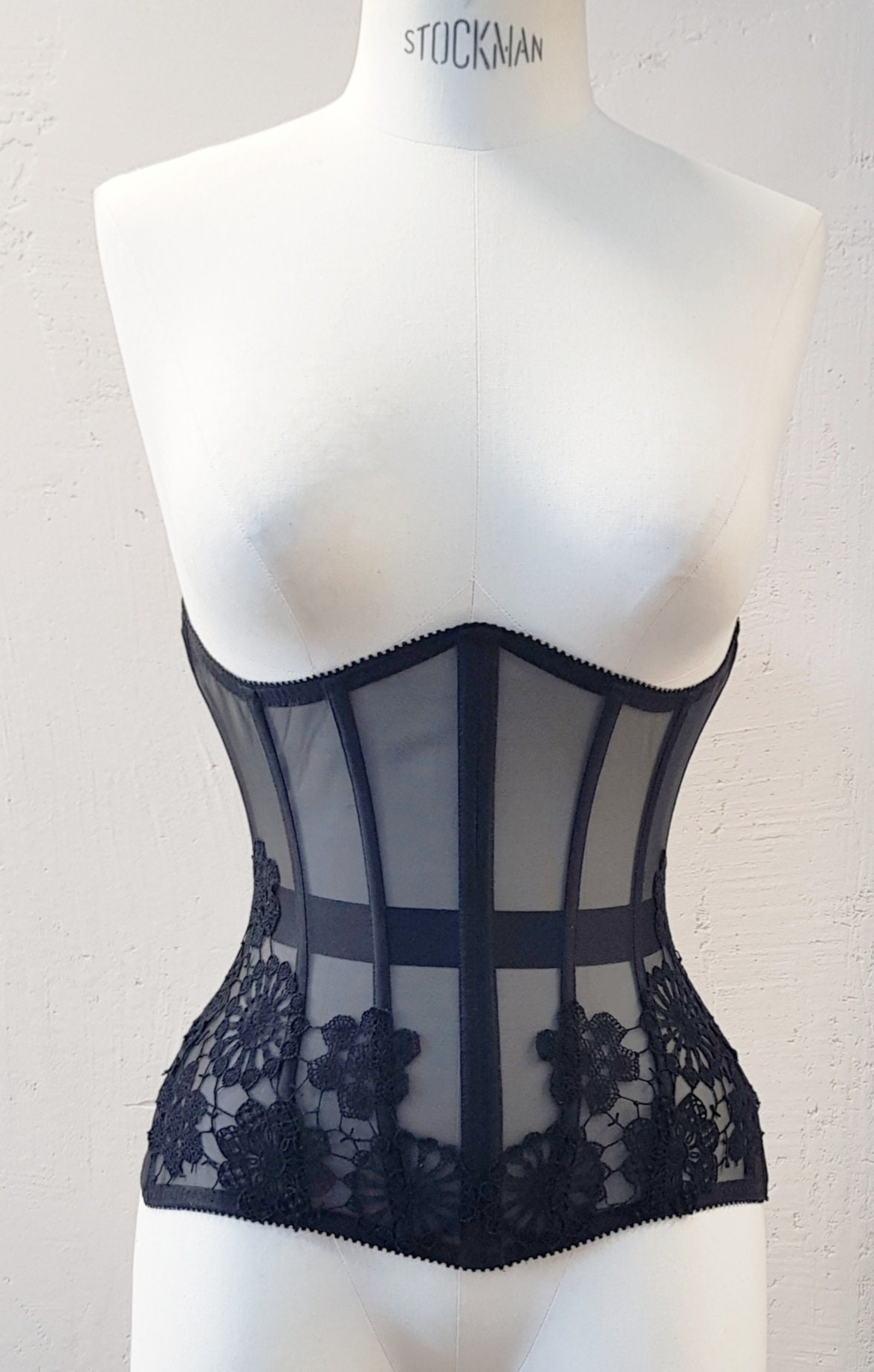 Underbust mesh corset Outlet