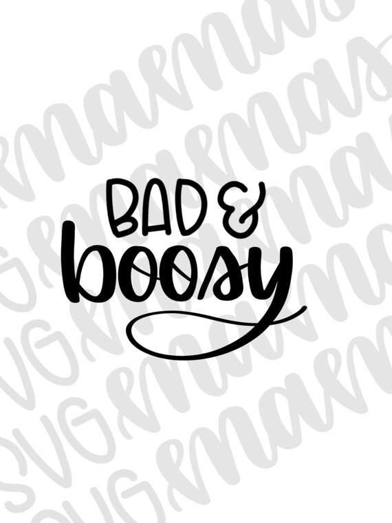 Download Bad And Boosy Svg Funny Adult Halloween Svg Halloween Svg Etsy