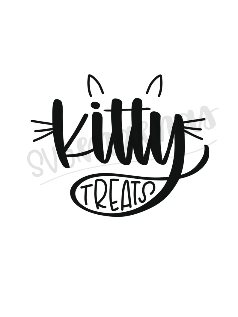 Kitty Treats Svg Kitty Treat Kitty Treat Jar Svg Animal Etsy