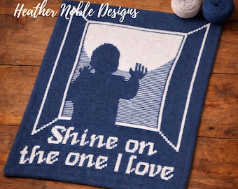 Shine - Mosaic Crochet Blanket Pattern (PDF Pattern)