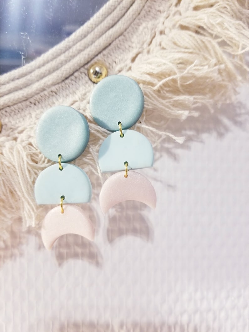 Moon earrings