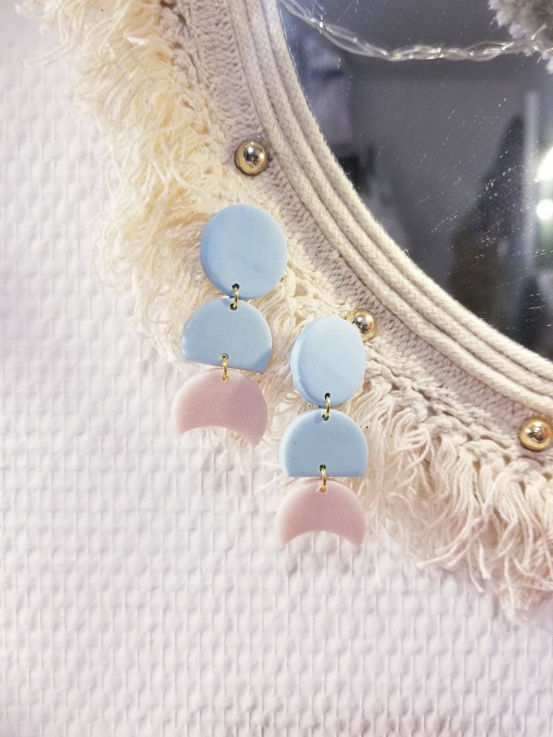 Moon earrings