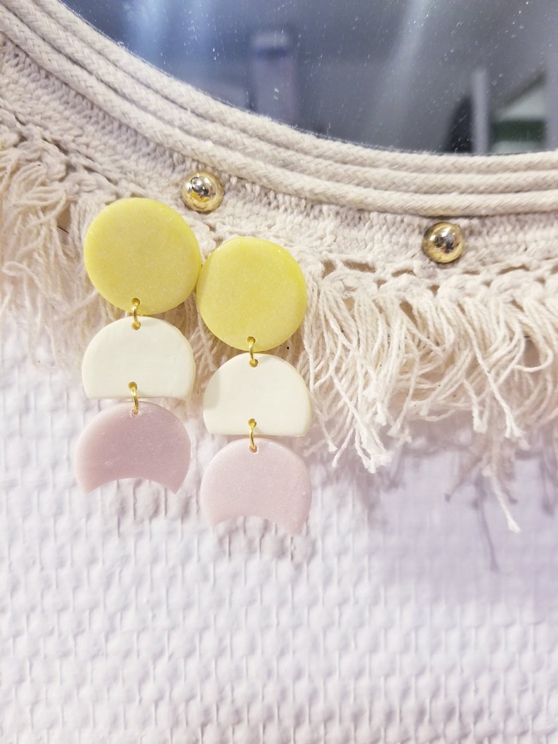 Moon earrings