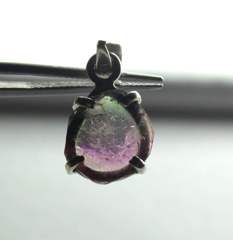 92.51.45Grm Watermelon Tourmaline Pendant Tourmaline Slice Gemstone Jewelry Tourmaline Bio Color Tourmaline Loose Jewelry Pendant