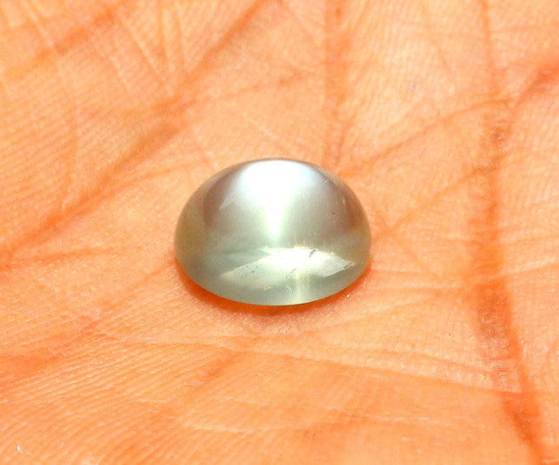 Natural Green Moonstone Gemstone Moonstone Cabochon AAA Etsy