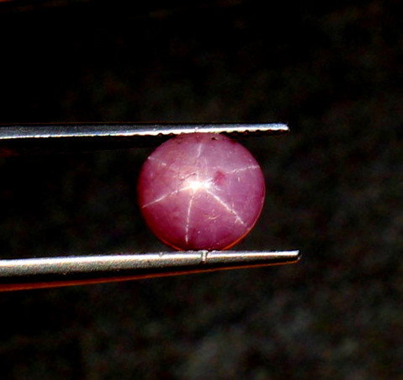 4.50 Cts Natural Star Ruby Gemstone Star Ruby Cabochon Ring Size Star Ruby Loose Star Ruby Cabs Jewelry Gemstone Star Ruby Stone