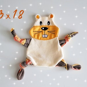 Embroidery file hamster cuddly blanket ITH for the frame 13 cm x 18 cm, embroidery, stick file, cuddly cloth, cuddly toy, cuddly cloth