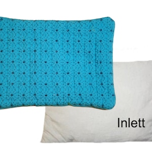 Embroidery file pillowcase ITH with ticking - three sizes pillow, heat pad
