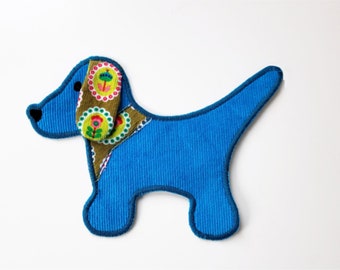 Stickdatei Hund Applikation 13 cm x 18 cm, embroidery, stick file, dog, application