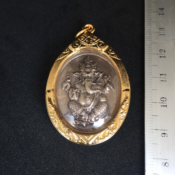 antique Hindu Symbol Good Fortune Beginnings BUY 4 GET 1 FREE 5 Ganesha Charms