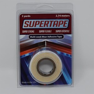 SUPERTAPE 両面テープは、ヘアエクステンション用途向けにロール、コンター、テープタブで入手可能です。