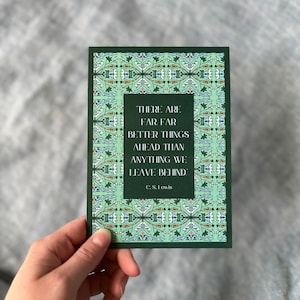 Carte CS Lewis, carte d'encouragement