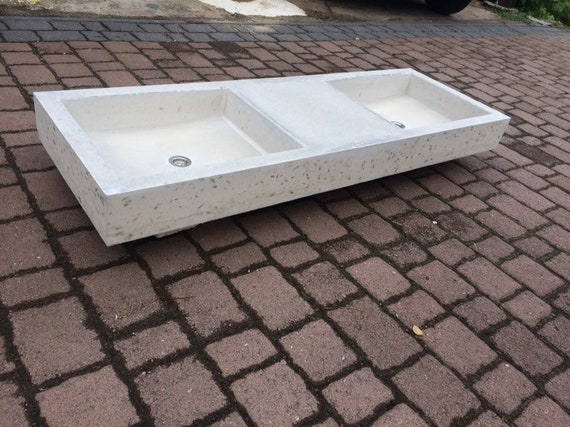 Beton präsentiert Waschbecken bassin en béton Betonbecken Etsy
