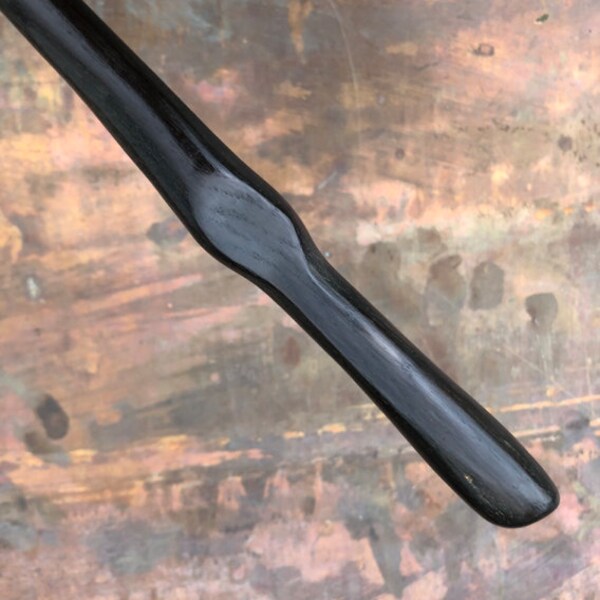 Bog Oak Pagan Wand