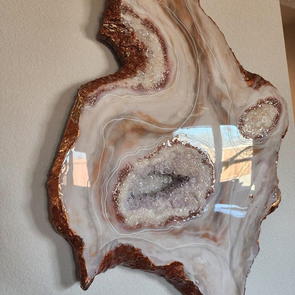 Geode Resin Art - Etsy