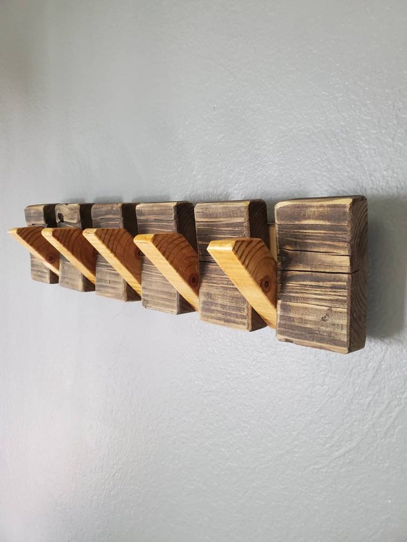 Driftwood Coat Rack 24 X 5 1/2 Handmade Coastal Etsy