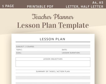 Lesson system reserve Etsy photo relating to Lesson Plan Book Template Printable called Lesson program e book Etsy