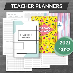 Teacher Planner 2024 2025, Lesson Planner, Teacher Organizer, Personalized Custom Hardcover Sewn Bound Planner, A5 size