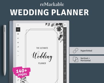 reMarkable Ultimate Wedding Planner, Wedding Budget, Checklists, Honeymoon Organizer, Wedding Guide