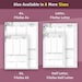 Weekly Schedule Template for Happy Planner Classic / Big / Mini ...