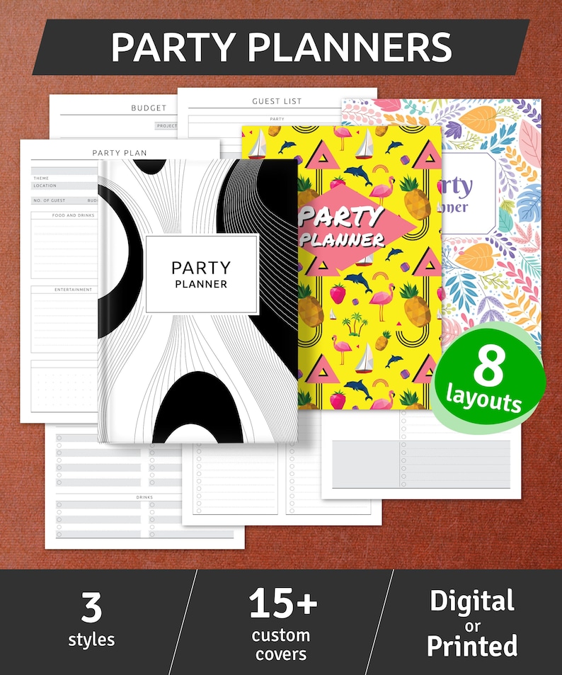 Party Planner Event Planner Kit Party Organizer Party Etsy