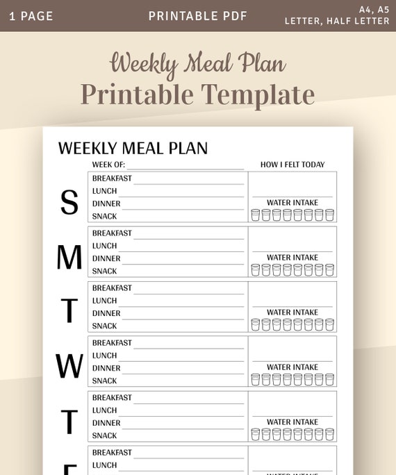 Lunch Schedule Template from i.etsystatic.com