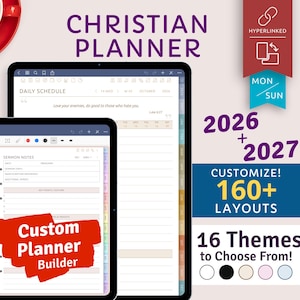 Christian Digital Planner for iPad & Android | GoodNotes PDF