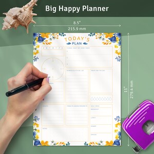 Daily Schedule & to Do List Inserts Printable for Happyplanner Classic ...