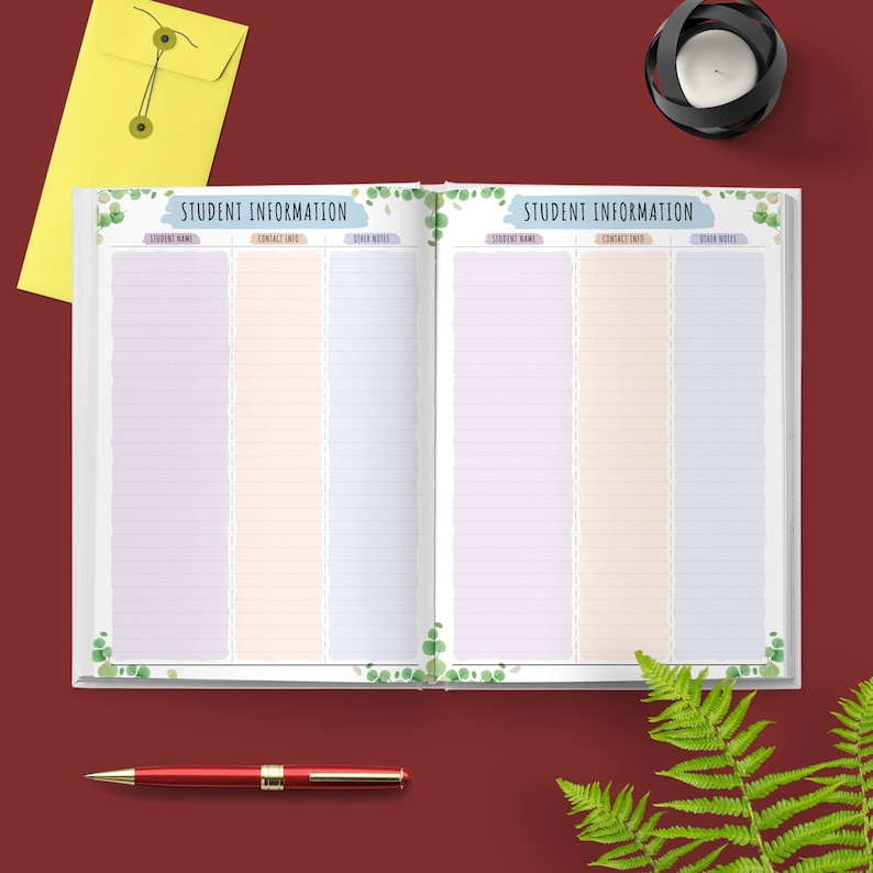 2022 2023 Teacher Planner Lesson Planner Teacher Organizer Etsy