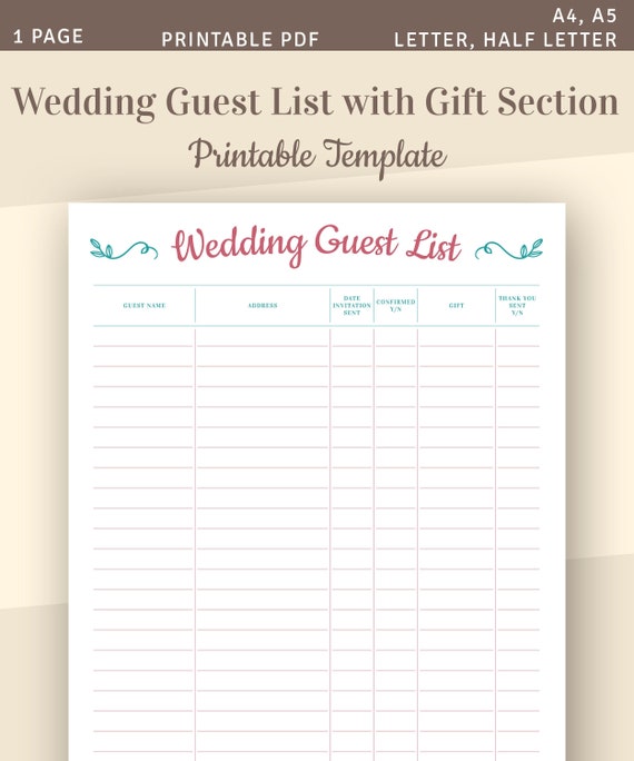 Wedding Guest List Template Pdf from i.etsystatic.com