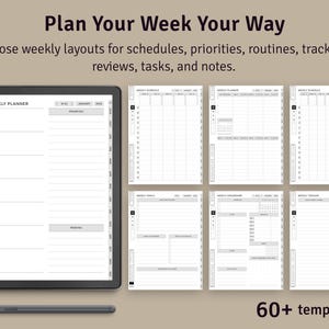 Digital Planner 2026–2027 | Hyperlinked PDF for Kindle Scribe Tablets imagen 3