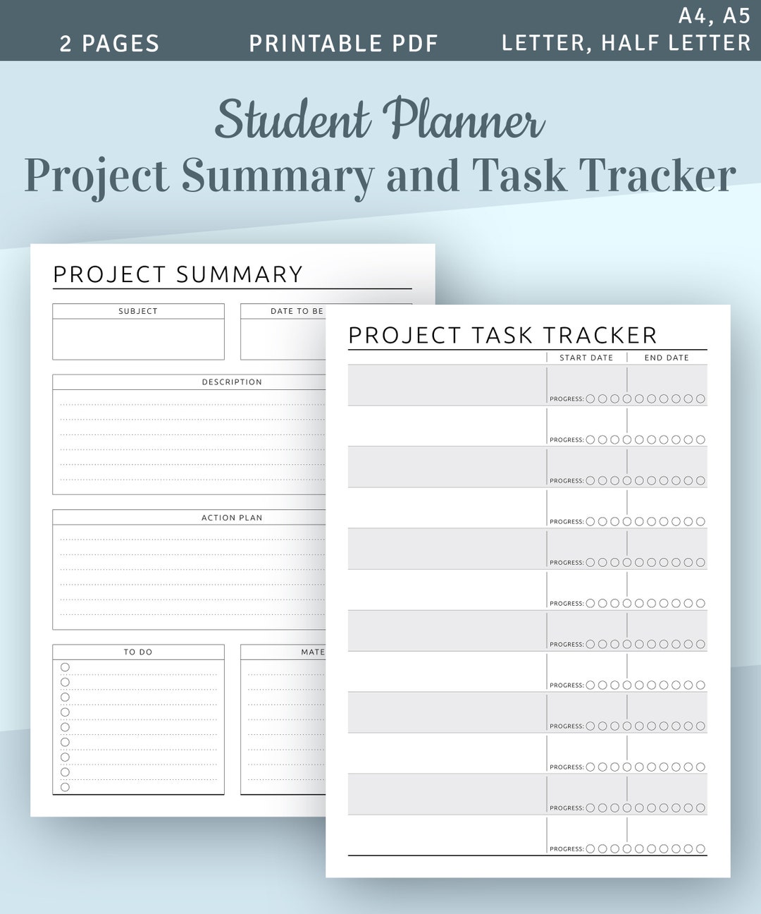 student-project-planner-printable-template-school-project-tracker-college-student-project-planning-agenda-a4-a5-letter-half-letter-pdf-etsy
