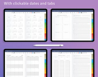 Calendrier Asbh 2023 Digital Weekly To-Do Planner For Goodnotes Notability Weekly | Etsy