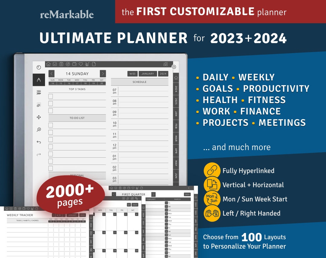 2023 Agenda pdf with hyperlink? : r/RemarkableTablet