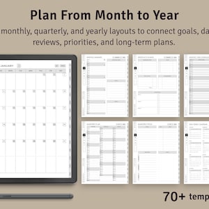 Digital Planner 2026–2027 | Hyperlinked PDF for Kindle Scribe Tablets imagen 4