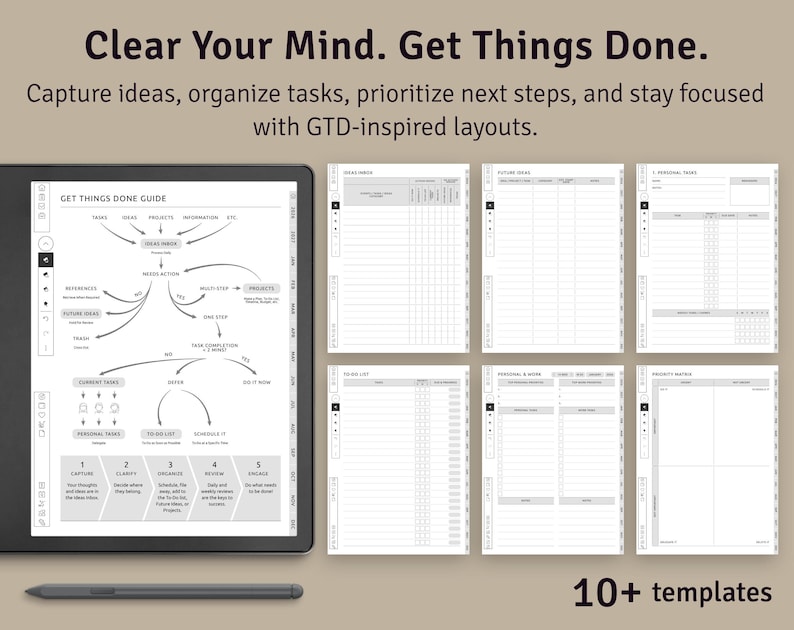 Digital Planner 2026–2027 | Hyperlinked PDF for Kindle Scribe Tablets imagen 7