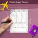 Weekly Schedule Template for Happy Planner Classic / Big / Mini ...