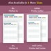 Happy Planner Monthly Layout, Printable Monthly Calendar Template for ...