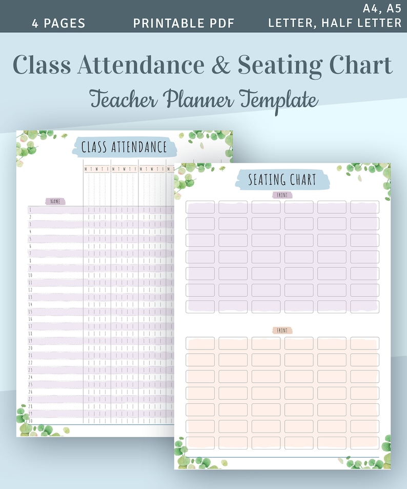 Attendance Chart Template