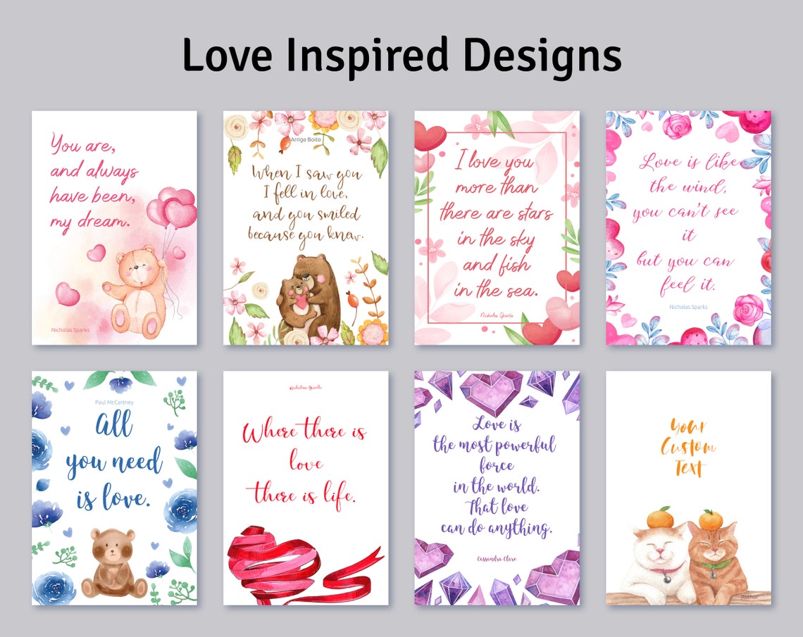 Custom Quotes Printable Bundle Collection of 10000 Popular - Etsy