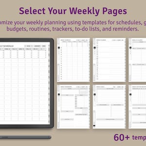Kindle Scribe Business Meeting Notes: Hyperlinked Planner PDF imagen 6