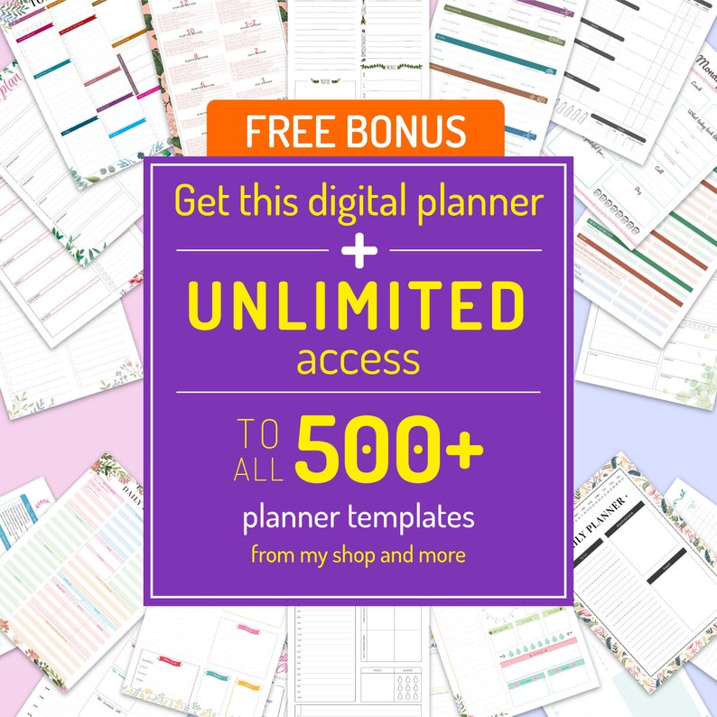 2023 2024 Digital Teacher Planner for Goodnotes Notability Etsy