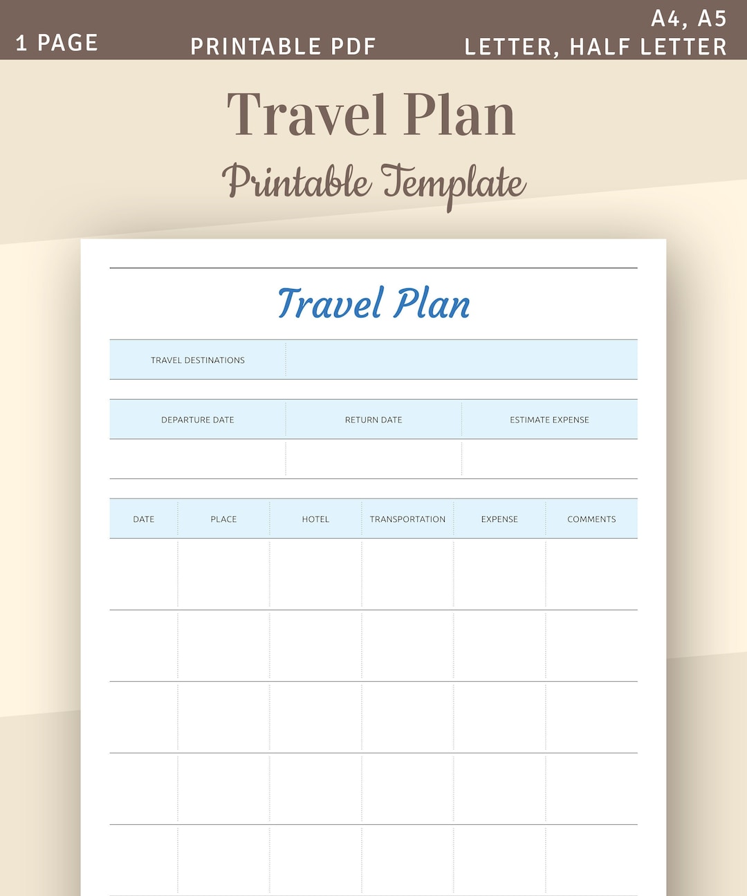 travel-planner-printable-vacation-planner-template-trip-itinerary-planner-travel-journal-insert-a4-a5-letter-half-letter-filofax-pdf-etsy