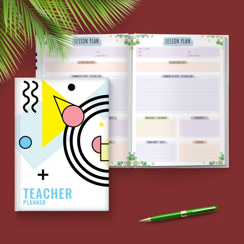 2022 2023 Teacher Planner Lesson Planner Teacher Organizer Etsy Canada