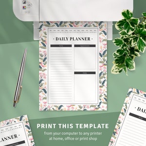 Daily Happy Planner With To-do List Printable Insert, Happy Planner ...