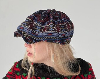 Spring tapestry cap,Unisex hat,Mother's Day Gifts,newsboy cap women,Casquette gavroche femme, newsboy cap,schiebermütze damen,peaky blinders