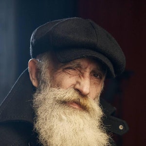Gorra de repartidor de periódicos negra, gorro de lana negro Gavroche, gorra Peaky Blinders, gorra Shelby, gorro de repartidor de periódicos negro para hombre, gorro de lana Applejack, gorros Peaky, gorra de lana de 8 paneles