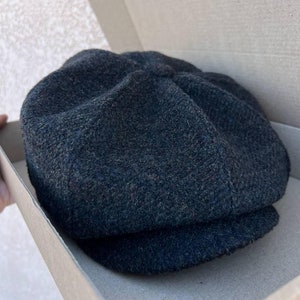 SHELBY Wool Cloth Warm Winter 8 Panels Newsboy Peaky Cap SHELBY Wool Cloth Warm Winter 8 Panels Newsboy Peaky Cap