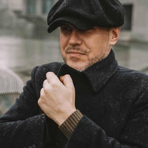 Big Volume Gavroche Hat,black Newsboy Cap,peaky Blinders Cap